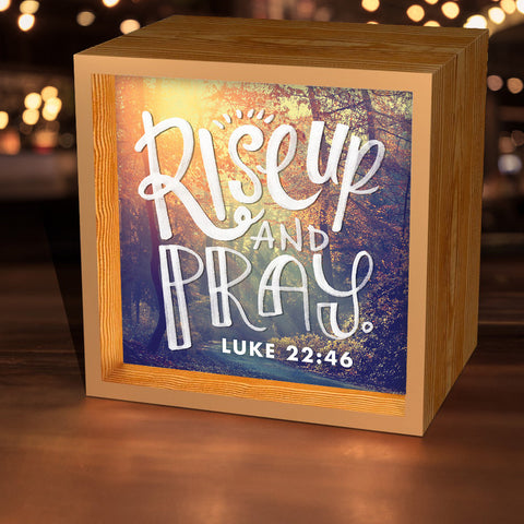 "Rise and Pray" Lightbox