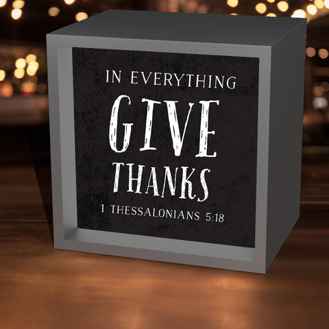 "Give Thanks" Lightbox
