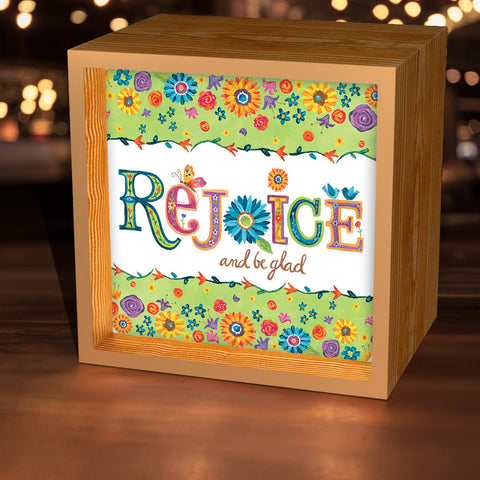 "Rejoice" Lightbox
