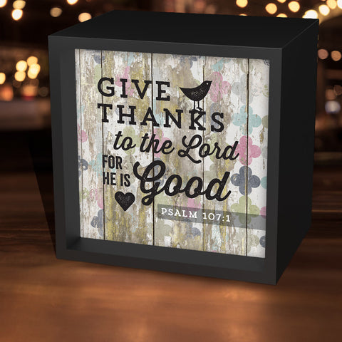 "Give Thanks To The Lord" Lightbox