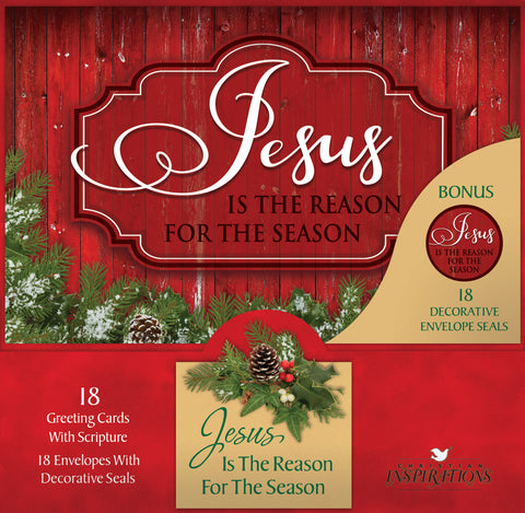Jesus Is The Reason - card box set with scripture