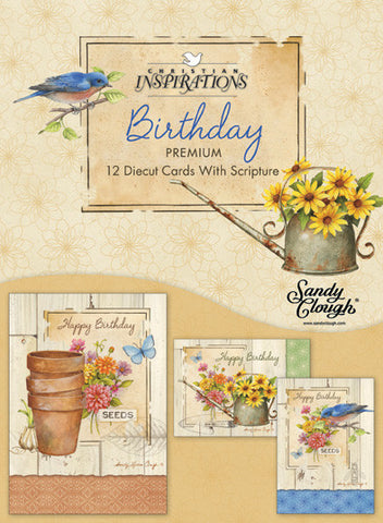 Rustic Garden boxed card set with scripture