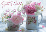 Teacup Wishes - Get Well - box card set with scripture
