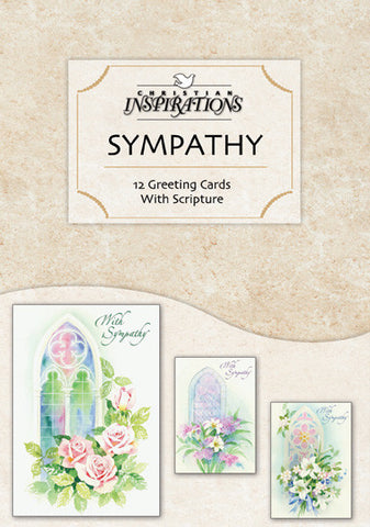 The Lord is my Shepherd sympathy boxed card set with scripture