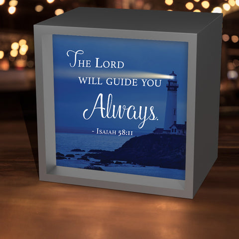"The Lord Will Guide You" Lightbox